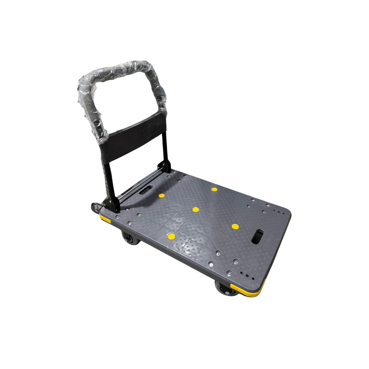 AIKO SUPER HEAVY DUTY PVC TROLLEY 500KG (GREY) #2859980 WITH STEEL SUPPORT | MODEL: TRL-DL600HD Main image