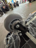 AIKO SUPER HEAVY DUTY PVC TROLLEY 500KG (GREY) #2859980 WITH STEEL SUPPORT | MODEL: TRL-DL600HD