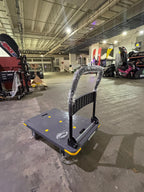 AIKO SUPER HEAVY DUTY PVC TROLLEY 500KG (GREY) #2859980 WITH STEEL SUPPORT | MODEL: TRL-DL600HD