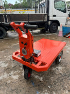 AIKO BATTERY FLAT PLATFORM TROLLEY MINI DUMPER 48V20A | MODEL : TRL-E-DUMPER-F