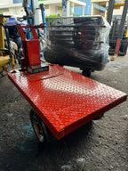 AIKO BATTERY FLAT PLATFORM TROLLEY MINI DUMPER 48V20A | MODEL : TRL-E-DUMPER-F