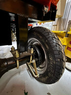 AIKO BATTERY MINI DUMPER (YELLOW) SLANT SHAPE HOPPER (500KG) | MODEL: TRL-E-DUMPER-SLT