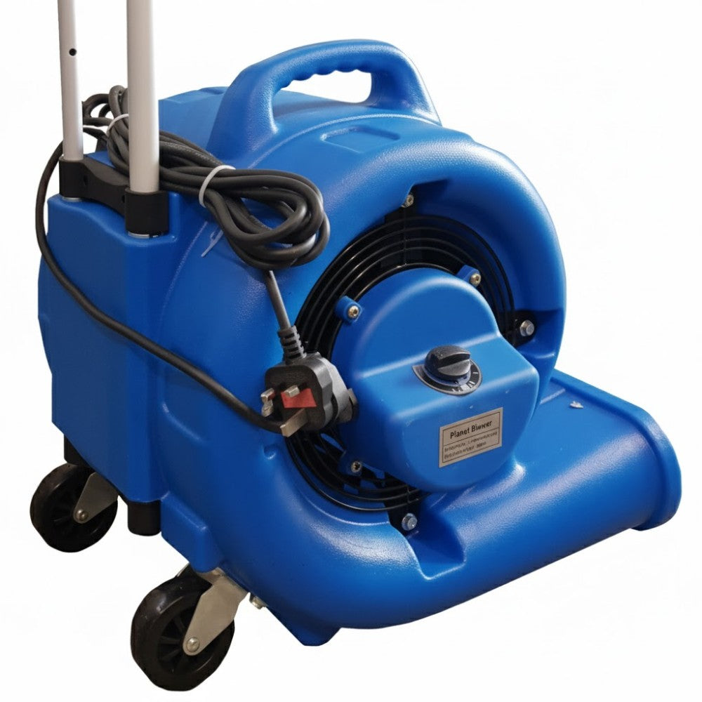 AIRKING PLANET AIR BLOWER FLOOR DRYER WITH EXTENDABLE HANDLE AND WHEELS