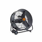 AIRKING 24" 230V HIGH VELOCITY DRUM AIR CIRCULATOR FAN C/W WHEELS