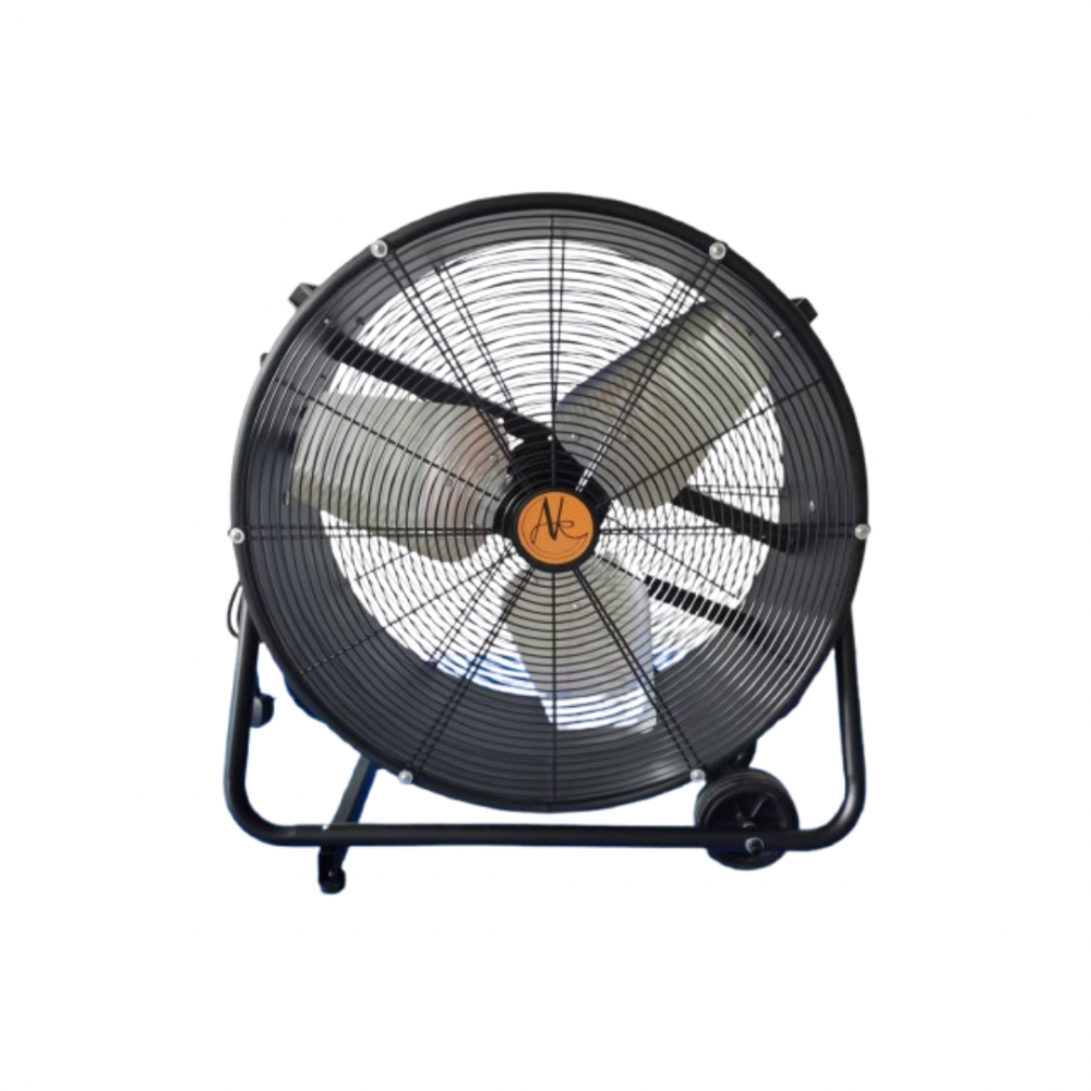 AIRKING 24" 230V HIGH VELOCITY DRUM AIR CIRCULATOR FAN C/W WHEELS Secondary image