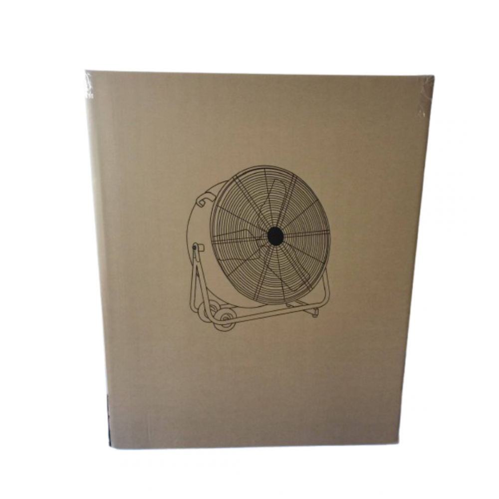 AIRKING 24" 230V HIGH VELOCITY DRUM AIR CIRCULATOR FAN C/W WHEELS
