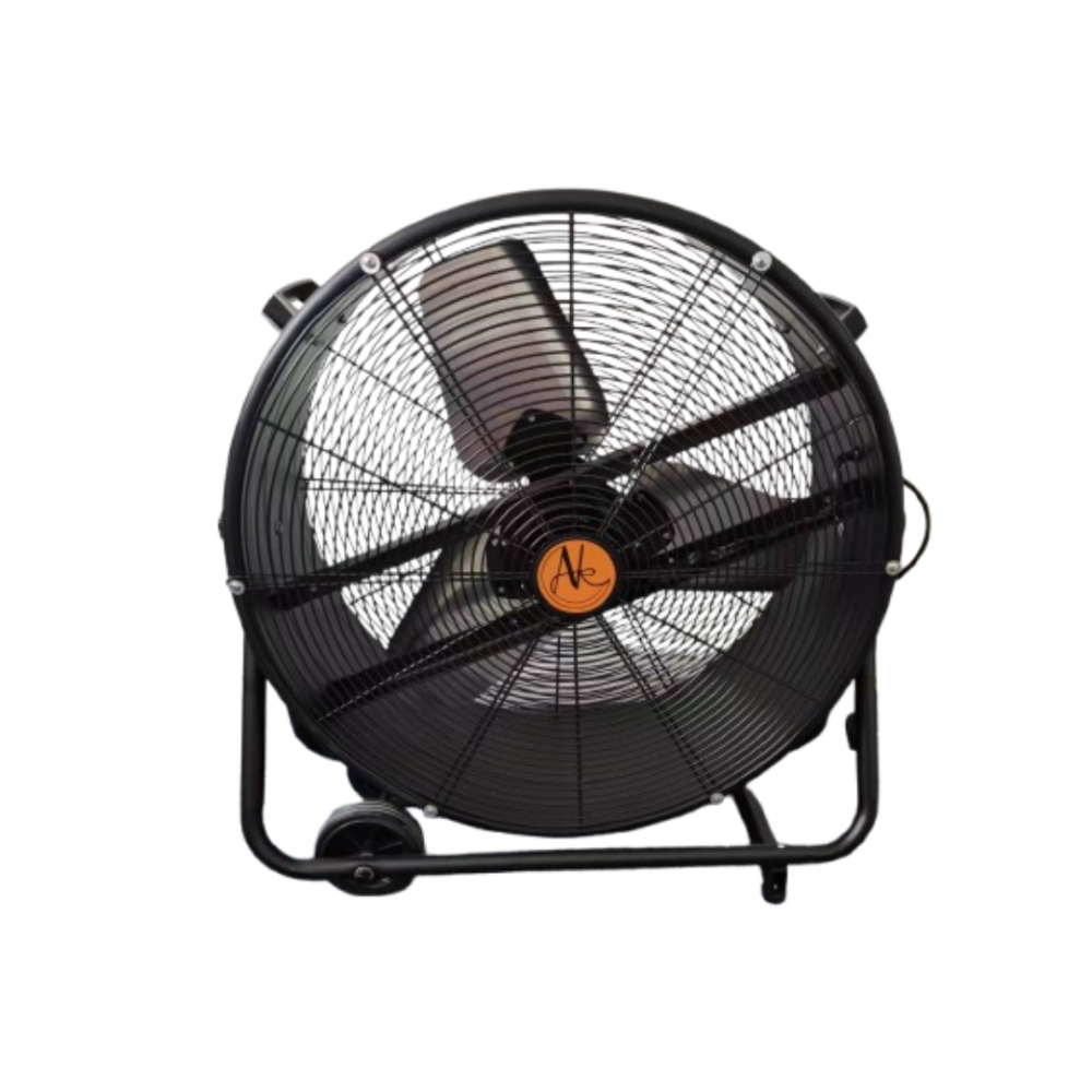 AIRKING 24" 110V HIGH VELOCITY DRUM AIR CIRCULATOR FAN C/W WHEELS Main image
