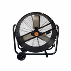 AIRKING 30" 220V HIGH VELOCITY DRUM AIR CIRCULATOR FAN C/W WHEELS