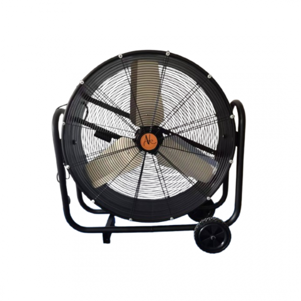 AIRKING 30" 220V HIGH VELOCITY DRUM AIR CIRCULATOR FAN C/W WHEELS Secondary image