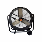 AIRKING 30" 220V HIGH VELOCITY DRUM AIR CIRCULATOR FAN C/W WHEELS