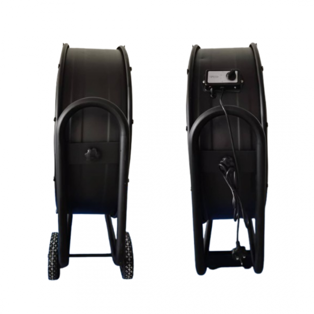 AIRKING 30" 220V HIGH VELOCITY DRUM AIR CIRCULATOR FAN C/W WHEELS