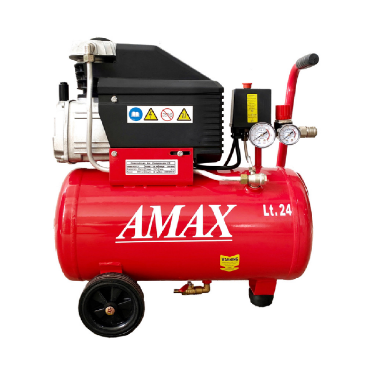 AMAX Hobbyist Air Compressor, 2.0HP, 24L - HD47L-1 Main image