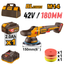 INGCO APLI42151, 42V Compact Brushless Cordless Polisher Set, 150MM (6"), With Accessories Set