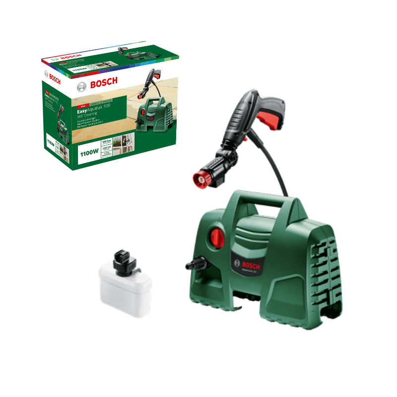 BOSCH UNIVERSAL AQUATAK 100, STRONG HIGH PRESSURE WASHER, 1100W, 100 BAR