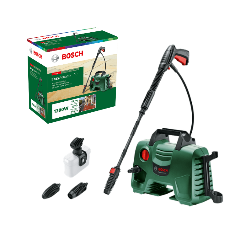 BOSCH UNIVERSAL AQUATAK 110, STRONG HIGH PRESSURE WASHER, 1300W, 110 BAR Main image