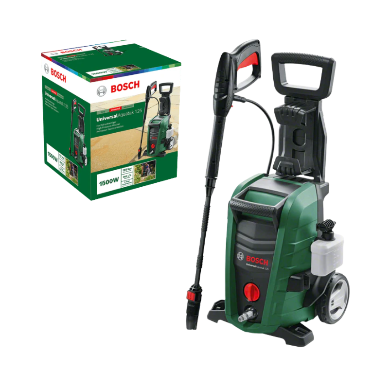 BOSCH UNIVERSAL AQUATAK 125, STRONG HIGH PRESSURE WASHER, 1500W, 125 BAR Main image