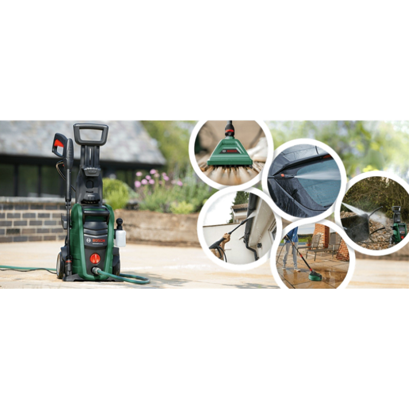BOSCH UNIVERSAL AQUATAK 125, STRONG HIGH PRESSURE WASHER, 1500W, 125 BAR