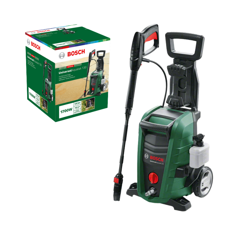 BOSCH UNIVERSAL AQUATAK 130, STRONG HIGH PRESSURE WASHER, 1700W, 130 BAR Main image