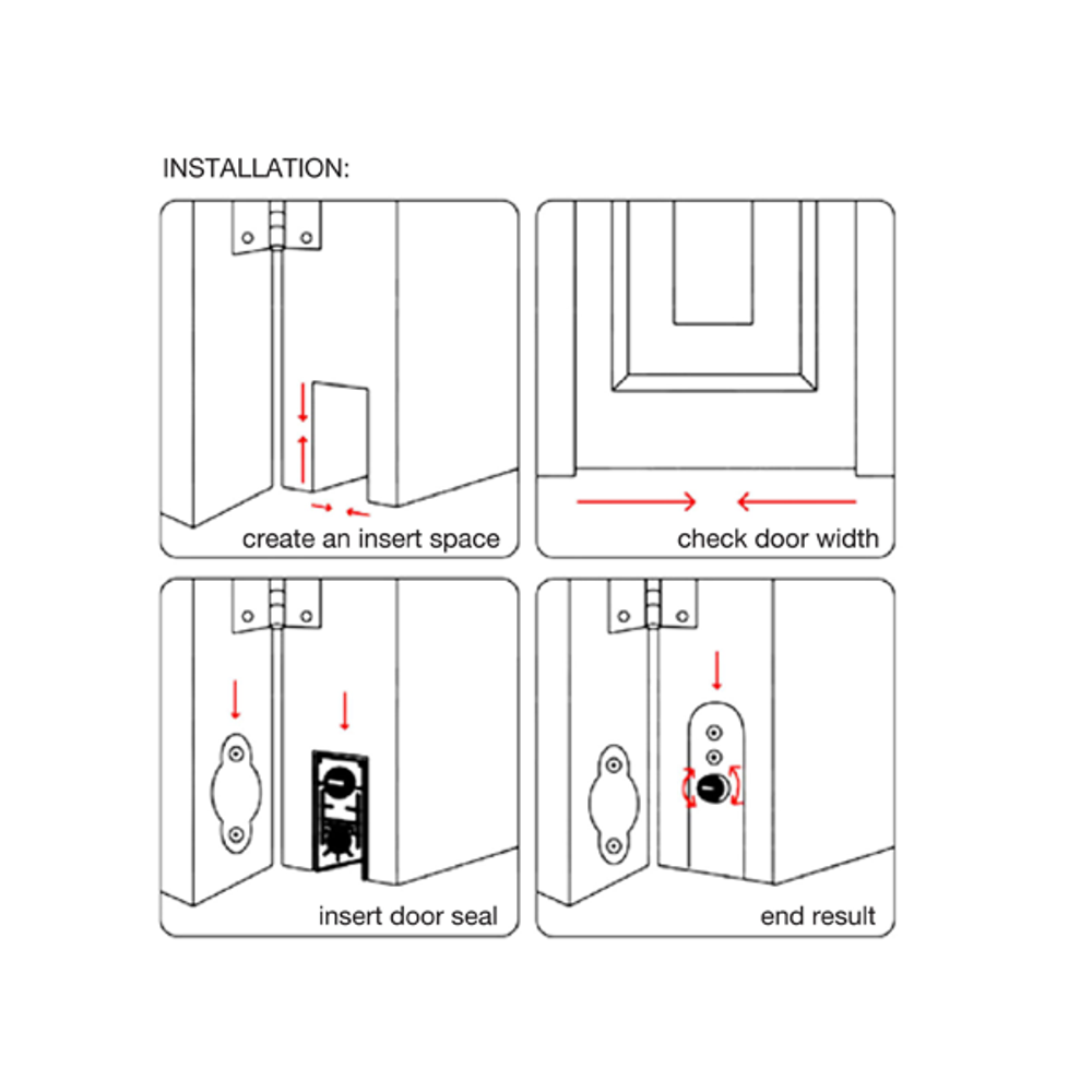 S.H Automatic Bottom Door Seal