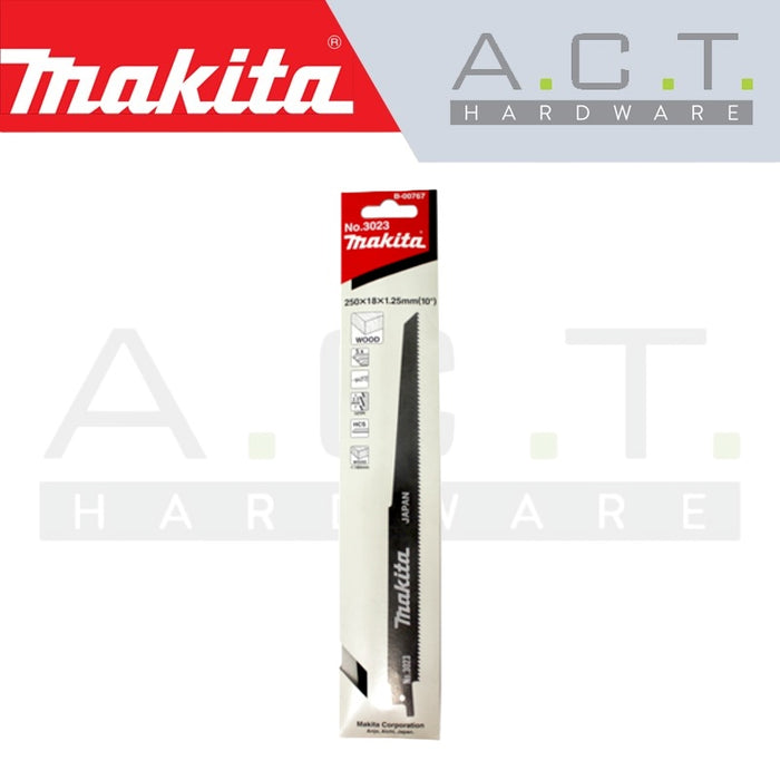 MAKITA RECIPRO SAW BLADE, (WOOD/ BASIC/ THICK WOOD CUTS), NO.3023 (B-00767)