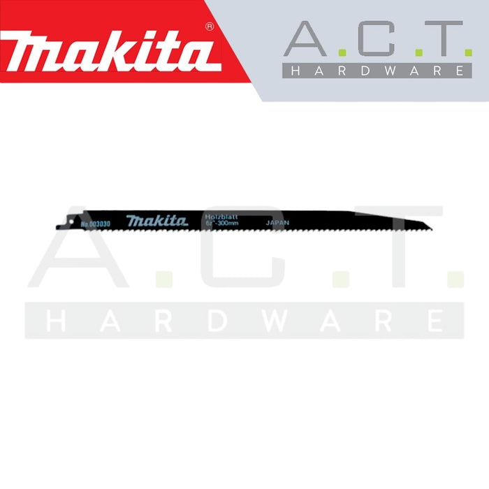 MAKITA RECIPRO SAW BLADE, (WOOD/ FAST/ THICK WOOD ROUGH CUTS ), NO.3020 (B-03030)