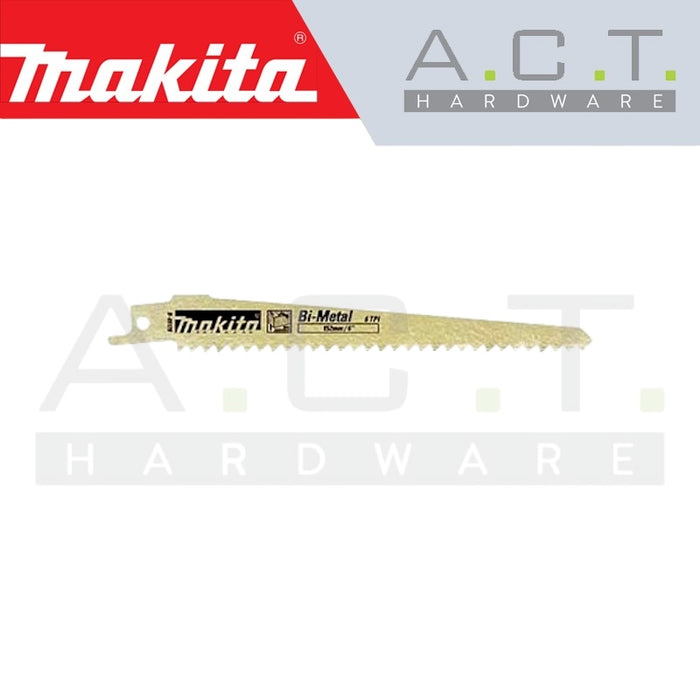 MAKITA RECIPRO SAW BLADE, (WOOD/ METAL & GLASS FIBER CUTS), B-05175