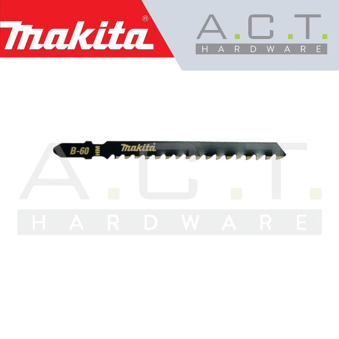 MAKITA JIG SAW BLADE, BAYONET TYPE, (FIBER CEMENT/PLASTIC/BASIC CUTS), NO: B-60 (B-06890)