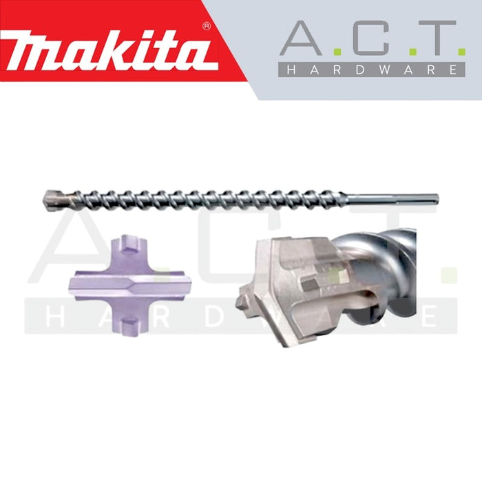 MAKITA T.C.T DRILL BIT FOR SDS-MAX HAMMERS/ MINING, B-15045