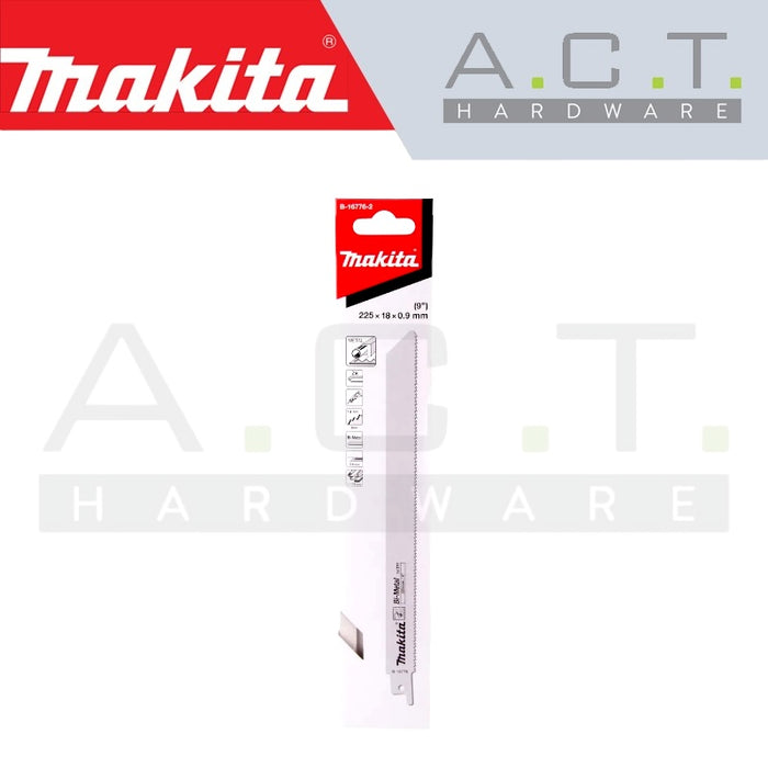 MAKITA RECIPRO SAW BLADE, (METAL/BI-METAL/ METAL & IRON PIPE CUTS), B-16776