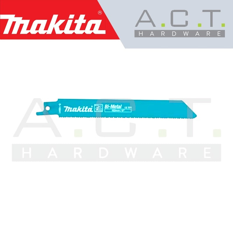 MAKITA RECIPRO SAW BLADE, (METAL/BI-METAL/ THIN METAL & PIPE CUTS), B-16841