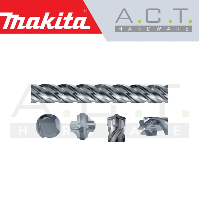 MAKITA T.C.T DRILL BIT FOR SDS-MAX HAMMERS/ NEMESIS