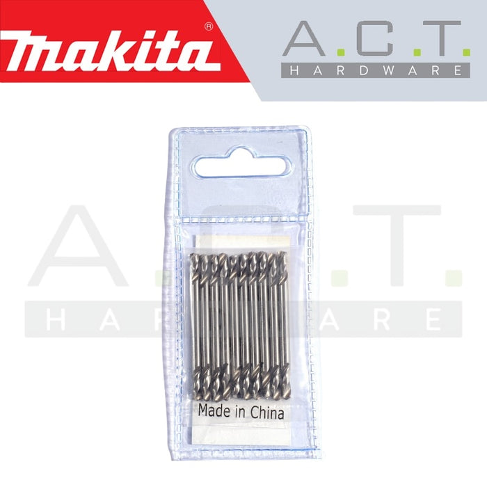 MAKITA HSS METAL DOUBLE ENDED DRILL BIT SET (10PCS)