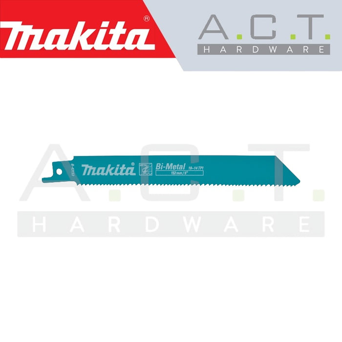 MAKITA RECIPRO SAW BLADE, (METAL/ HEAVY/ BI-METAL/ THICK METAL SHEET FINE CUTS), B-43153