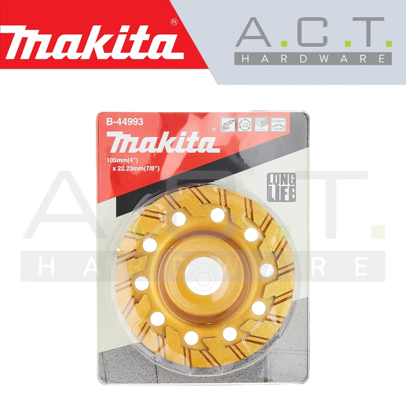 MAKITA OFFSET DIAMOND WHEEL 105MM FINE WORK (TURBO TYPE), B-44993 Main image
