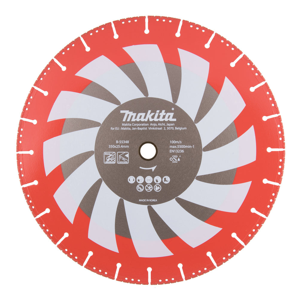 Makita 355mm Vacuum Brazed Diamond Wheel Rescue