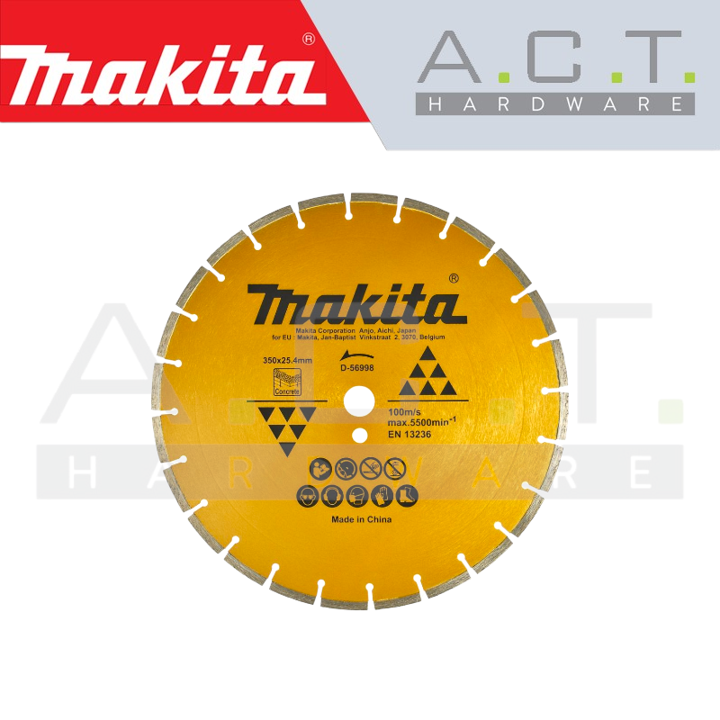 MAKITA DIAMOND WHEEL 300MM LASER WELDED SEGMENTED (CONRETE/BRICK), B-56998
