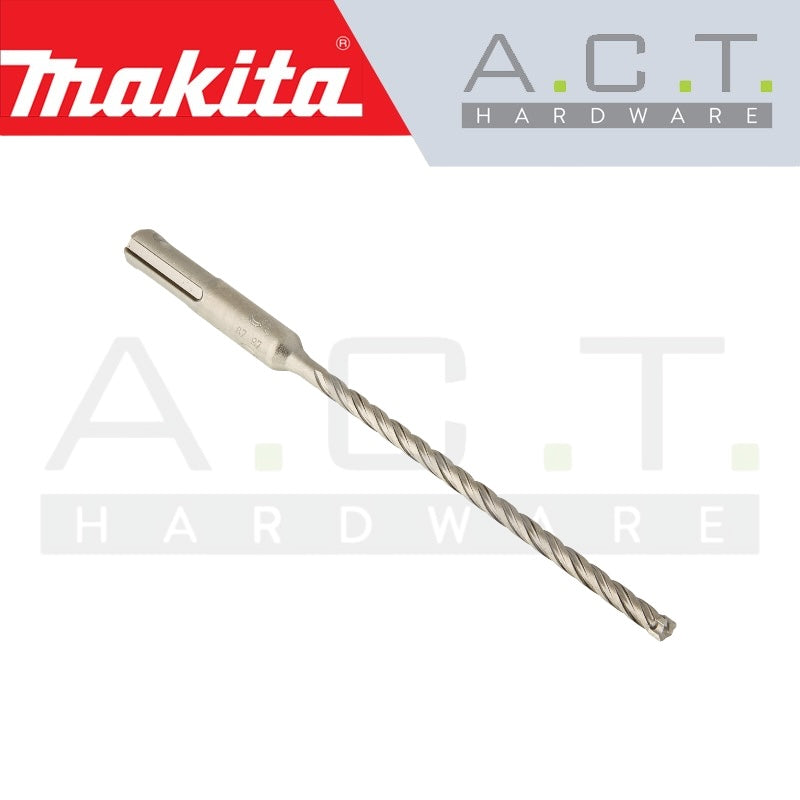 MAKITA T.C.T DRILL BIT FOR SDS-PLUS HAMMERS/ NEMESIS II (BIT DIAMETER: 5mm to 10mm) Secondary image