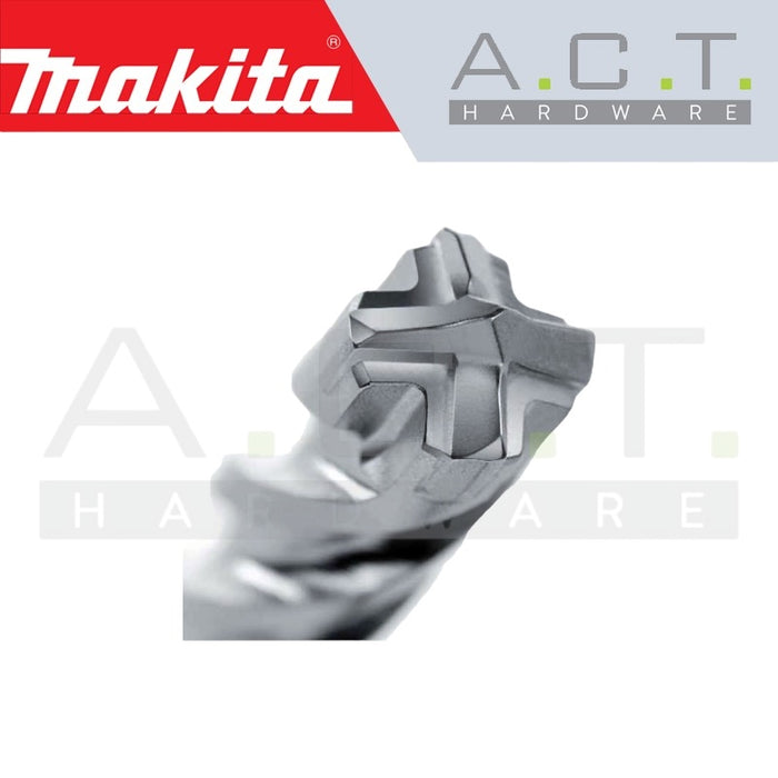 MAKITA T.C.T DRILL BIT FOR SDS-PLUS HAMMERS/ NEMESIS II (BIT DIAMETER: 5mm to 10mm)