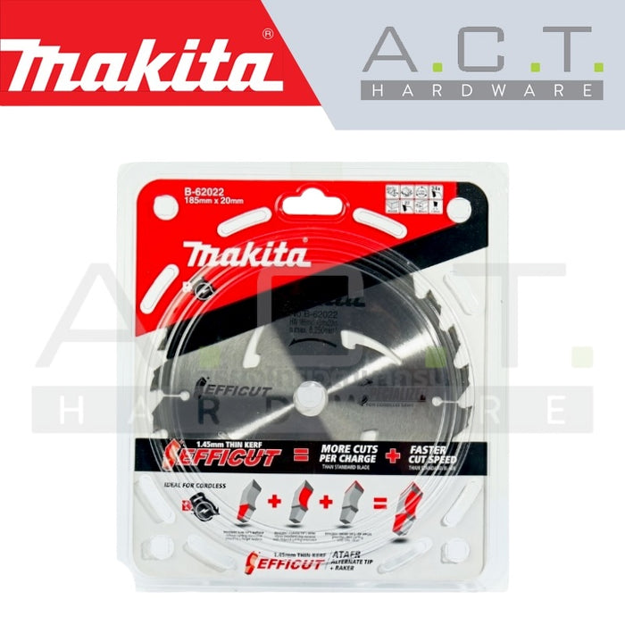 MAKITA T.C.T SAW BLADE FOR WOOD & CORDLESS CIRCULAR SAW