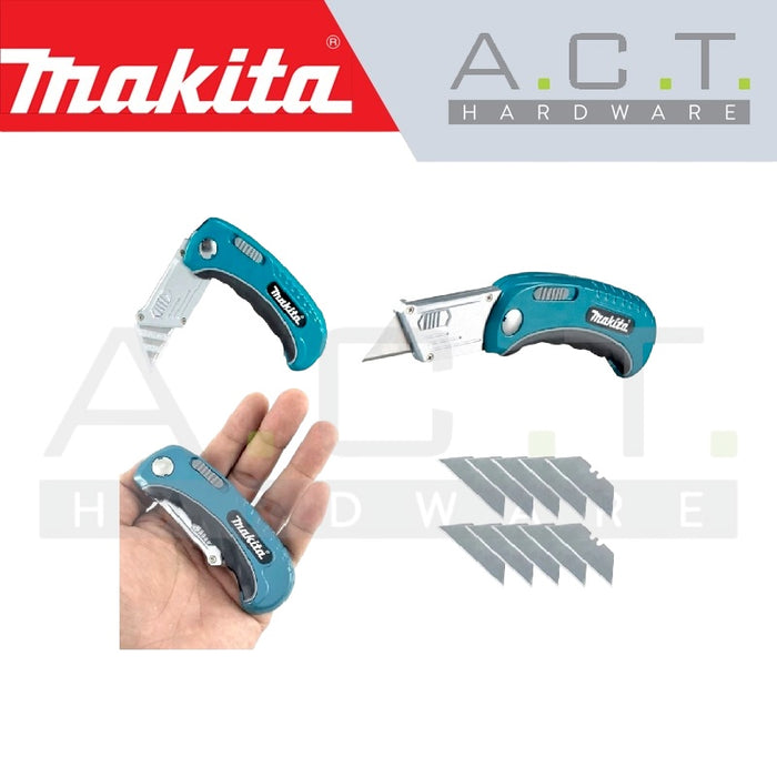 MAKITA QUICK CHANGE FOLDING UTILITY KNIFE, B-65501