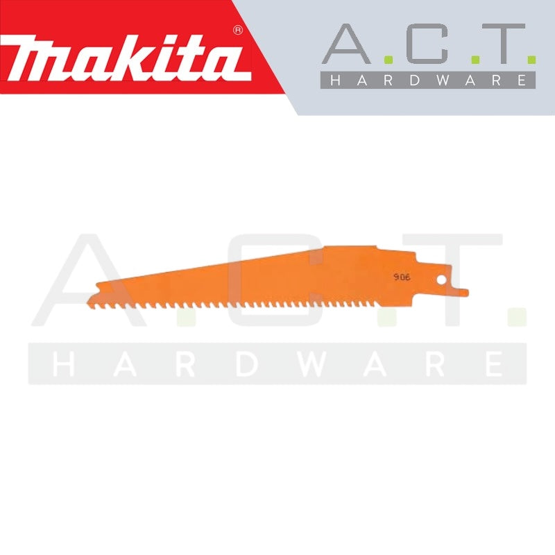 MAKITA RECIPRO SAW BLADE, (FOR WOOD & STEEL RESCUE/ WOOD WITH NAILS CUTS), B-67206