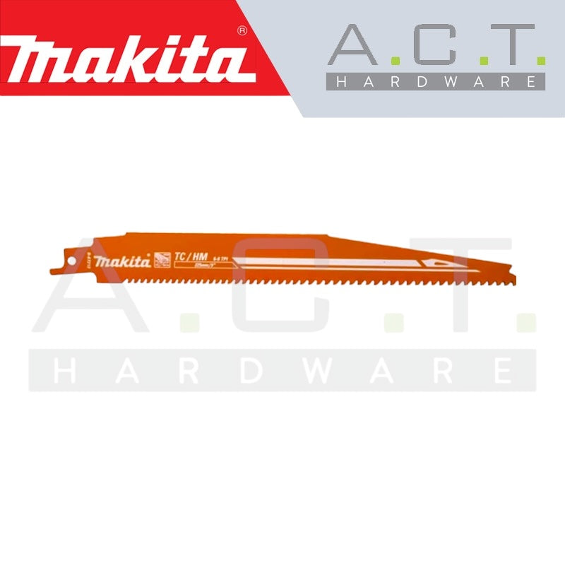MAKITA RECIPRO SAW BLADE, (FOR WOOD & STEEL RESCUE/ WOOD WITH NAILS CUTS), B-67212 Main image