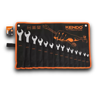 KENDO 14pc Combination Spanner Set, 8 to 24mm, 15246