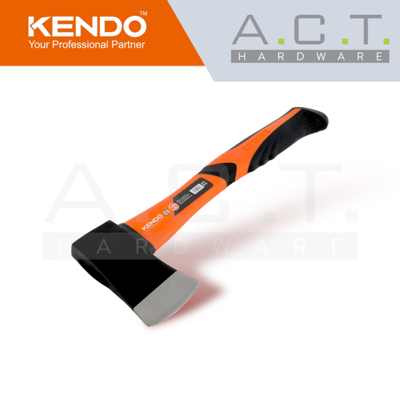 KENDO 601 TYPE AXE, FIBERGLASS HANDLE - 25462 Main image