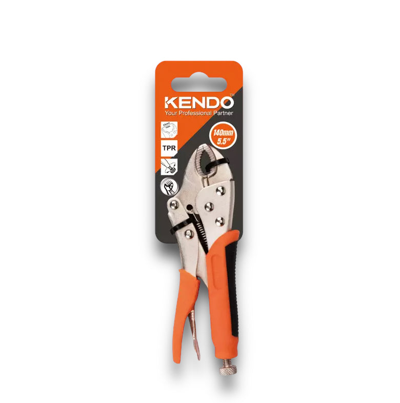 KENDO HYPER TOUGH CURVED JAWS LOCKING PLIERS Secondary image