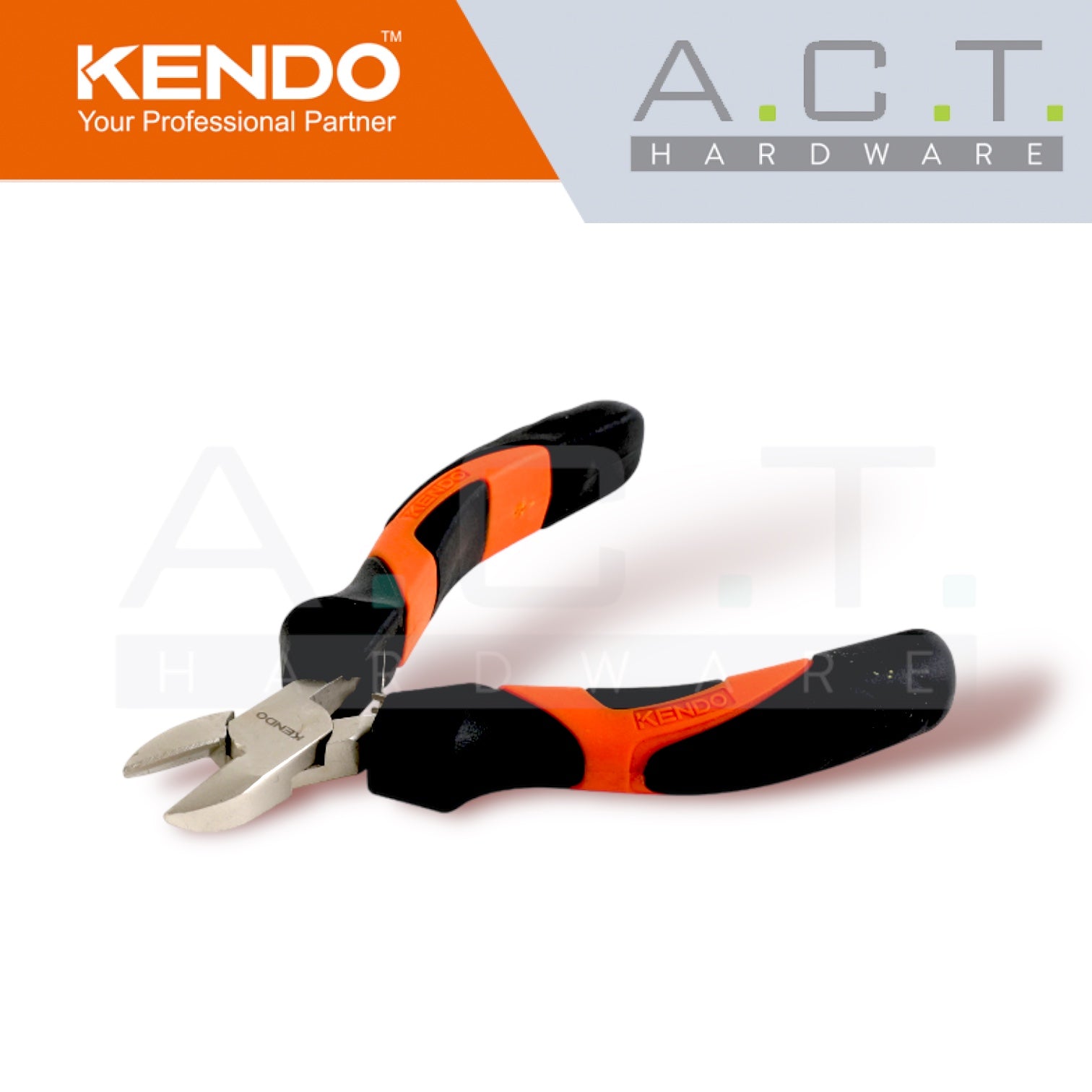 KENDO SIDE CUTTING MINI PLIERS - 10902 Main image