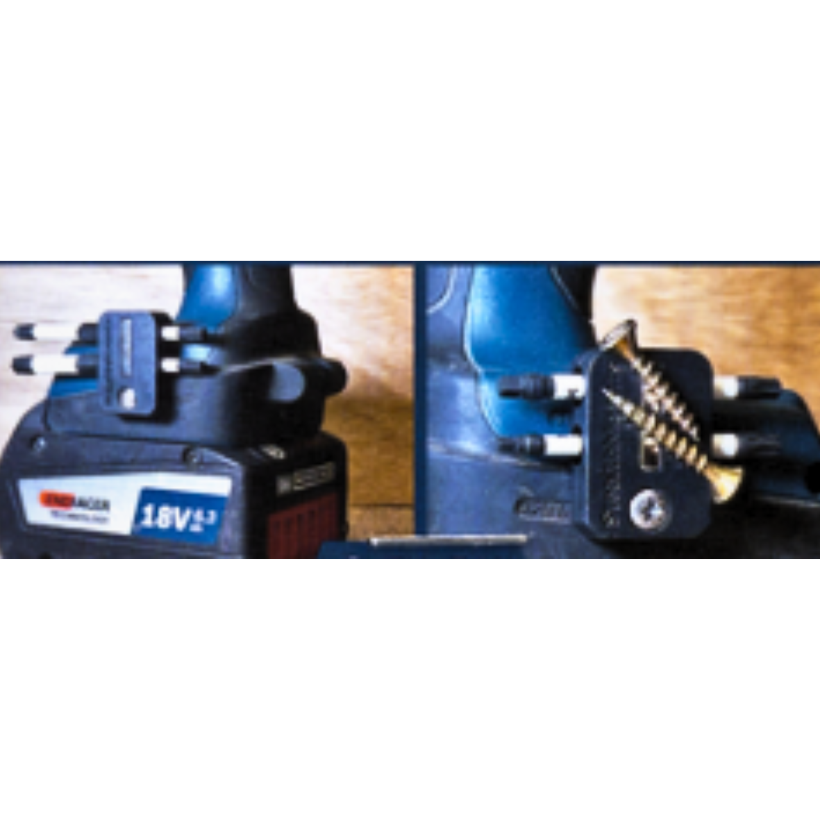 StealthMounts Stubby Magnetic Bit Holder for Bosch ProCORE & Professional Tools [SKU: BH-BO-S-BLK-2]