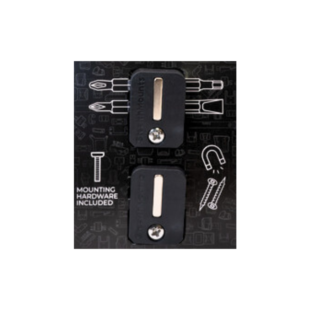 StealthMounts Stubby Magnetic Bit Holder for Bosch ProCORE & Professional Tools [SKU: BH-BO-S-BLK-2] Secondary image