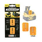 StealthMounts Stubby Magnetic Bit Holder for Dewalt XR & FLEXVOLT Tools [SKU: BH-DW-S-YLW-2]