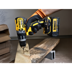 StealthMounts Stubby Magnetic Bit Holder for Dewalt XR & FLEXVOLT Tools [SKU: BH-DW-S-YLW-2]